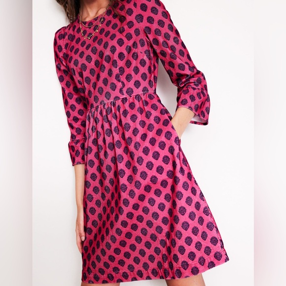 Boden Ora Short Cord Dress 8L - Picture 9 of 9